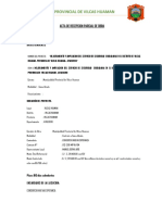 Acta Deentrega Parcial de Obra