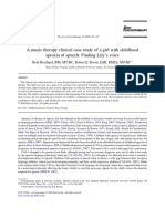 The Arts Psychotherapy. A Music Therapy Clinical Case Study of A Girl With Childhood Apraxia of Speech... (Beathard Et Al.)