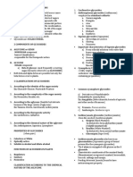 Glycosides and Tannins Notes