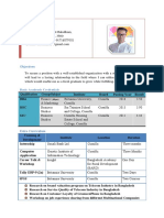 CV Format