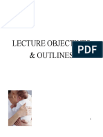 Lecture Objectives & Outlines