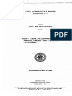 Part 3-Airplane Airworthiness Normal, Utility, and Acrobatic Categories