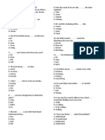 Soal Simple Present Tense