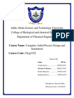 Distillation Column Design With Matlab