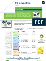 Agilent Bioanalyzer Promotion