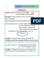 Simple Compound Complex