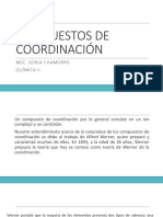 Compuestos de Coordinación