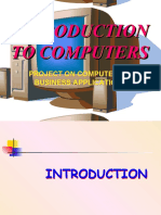 Introduction To Computers