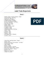 Suzuki Viola Repertoire