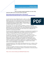 11 MDeclaración de Prensa La OTAN CMX, Ejercicio 2004, Del 4 Al 10 de Marzo de 2004