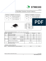 Dual Enhancement Mode Field Effect Transistor (N and P Channel)