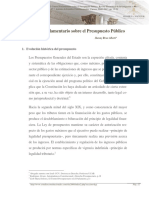 El Control Parlamentario Sobre El Presupuesto Público - Jhenny Rivas