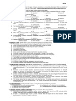 General Instruction: As You Answer This Quiz, Write Your Answers On A One Whole Yellow Pad. Write The Set Letter of