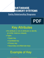 Database Management Systems: Entity Relationship Diagrams