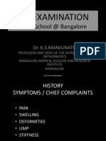 Hip Examination Bone School