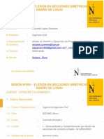 3.1 Secc 04 - Vigas Simetricas - Losas - Concreto Armado I 22-11-18