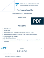 R56 Fundamentals of Credit Analysis