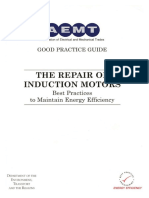 1998 AEMT Repair of Induction Motors Best Practices To Maintain Energy Efficiency