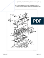 Cylinder Head & Cover (S-N 5260, 5261, 5258 & 5259) (V3300 DI T Kubota) (Tier II) - S250