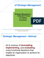 The Nature of Strategic Management