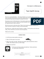 Survey Teen Health