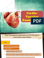 Cardio-Vascular Examination