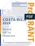 2610 ProGRANT Call Costa Rica