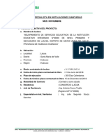 Informe Mensual Especialista en Ii - SS