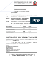 Informe #102a Requerimiento de Maquinaria