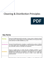  Cleaning Disinfection Principles - Iit Kharagpur