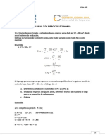 Guía #2 Microeconomía