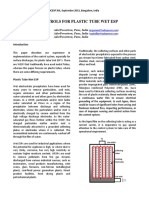 Esp Controls For Plastic Tube Wet Esp: Pradip V. Gurnani Sudhir S. Giridhar Ganesh B. Ghatte