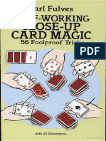 Self-Working Close-Up Card Magic