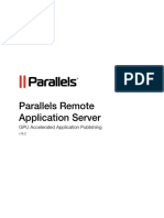 Parallels RAS GPU Accelerated Application Publishing