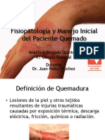 Fisiopatología y Manejo Inicial Del Paciente Quemado