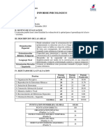 Modelo Informe BADIMALE