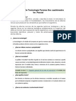 Cuestionario de Toxicología Forense 8vo Cuatrimestre 1er