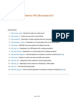 NN Examples Matlab