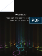 Opentext r16 Product Catalogue 2016