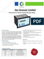 OC& Earth Fault RelayEnglish PDF