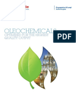 Oleochemicals: Optimized For The Highest Quality Output