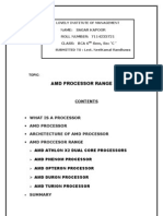 Introduction To Amd Processors