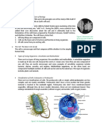 The Science of Cytology Cell Theory: The Principle Core of Biology