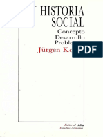 Historia-Social-Concepto-Desarrollo-Problemas - Jurgen Kocka-Pdf - A PDF