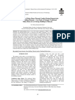 Indoor Thermal Environment in Tropical Climate Residential Building