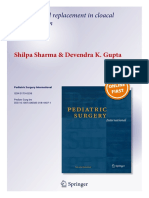 Early Vaginal Replacement in Cloacal Malformation: Shilpa Sharma & Devendra K. Gupta