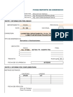 Modelo de Ficha de Emergencia Vial