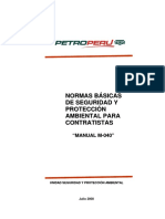 Adjunto N 2 M 040 Manual de Seguridad y P A para Contratistas PDF