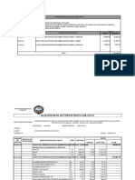 Presupuesto Analitico