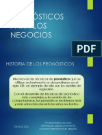 Pronósticos para Los Negocios Oe1